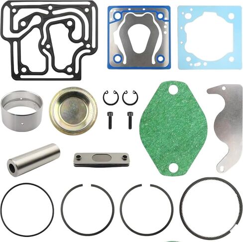 4089238 4025245 Air Compressor Head Repair Kit 85mm Single Cylinder Compatible with Cummins C ISC ISX ISL L M ISM N Engines Compatible with Wabco 9111549292 in Saudi Arabia