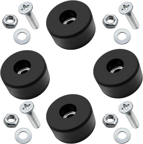 192310GS عازل ضاغط الهواء قواعد مطاطية للقدم متوافقة مع كولمان باور ميت سانبورن 094-0026 E106661 للعديد من الضواغط ومولدات الضواغط وغسالات الضغط ووسادة قدم مضادة للاهتزاز 4 قطع in Kuwait