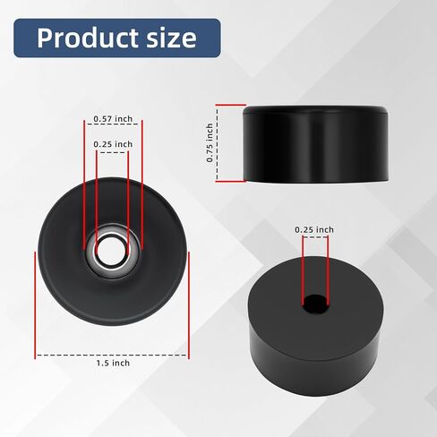 192310GS عازل ضاغط الهواء قواعد مطاطية للقدم متوافقة مع كولمان باور ميت سانبورن 094-0026 E106661 للعديد من الضواغط ومولدات الضواغط وغسالات الضغط ووسادة قدم مضادة للاهتزاز 4 قطع in Kuwait