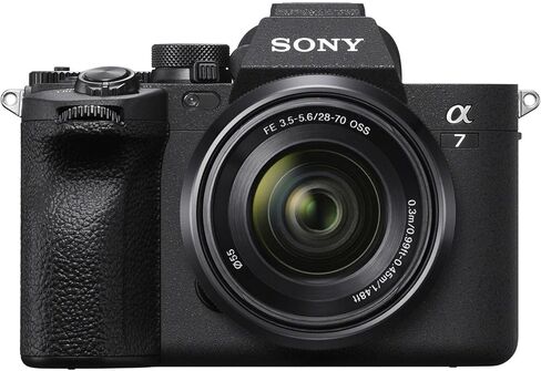 Sony a7 IV Mirrorless Camera with FE 28-70mm f/3.5-5.6 & Sony E 55-210mm f/4.5-6.3 & 420-800mm f/8 Lens + 128 GB Memory + Extra Battery + Camera Case + More (27pc Bundle) (Renewed) in Saudi Arabia