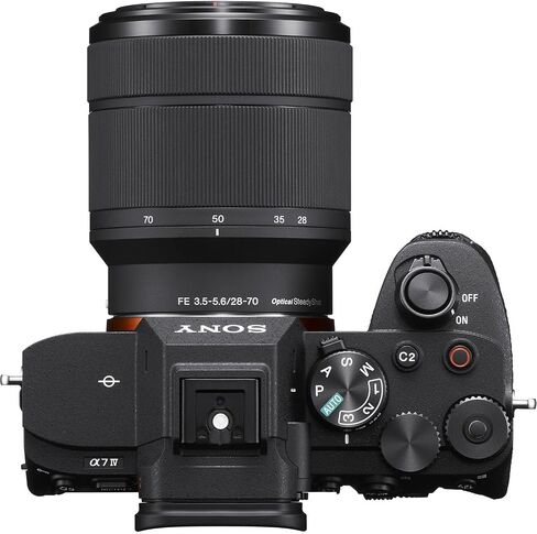 Sony a7 IV Mirrorless Camera with FE 28-70mm f/3.5-5.6 & Sony E 55-210mm f/4.5-6.3 & 420-800mm f/8 Lens + 128 GB Memory + Extra Battery + Camera Case + More (27pc Bundle) (Renewed) in Saudi Arabia