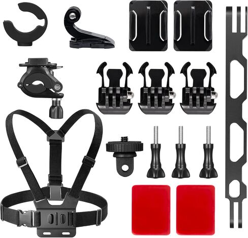 AKASO Brave 4 Action Camera Bike Accessories Kit Bundle in Saudi Arabia