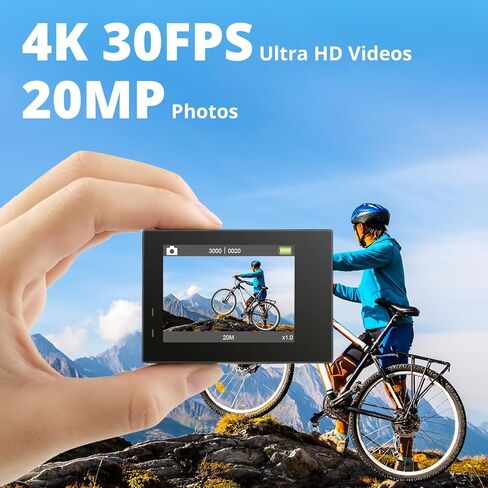 AKASO Brave 4 Action Camera Bike Accessories Kit Bundle in Saudi Arabia