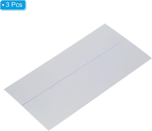 6.5" Polarized Film Sheets, 3 Pack Adhesive Polarizer Linear Polarizing Filter for Screen, Photography, Lighting, 151mmx79mm, 90 Degree in Saudi Arabia