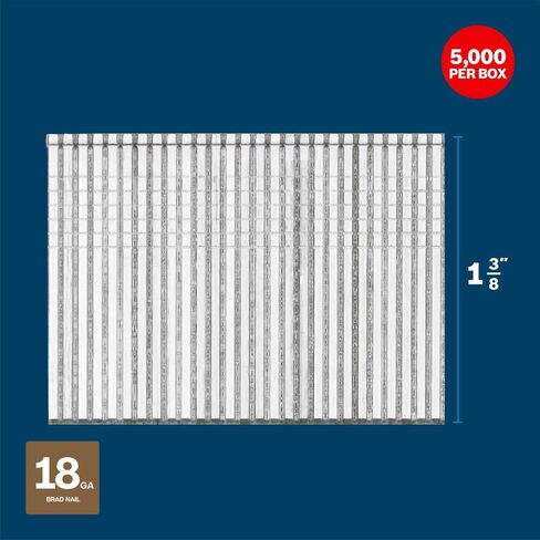 Bosch GNH18G137GV 1-3/8 In. x 18ga Brad Nails (5000 Per Box) in Saudi Arabia