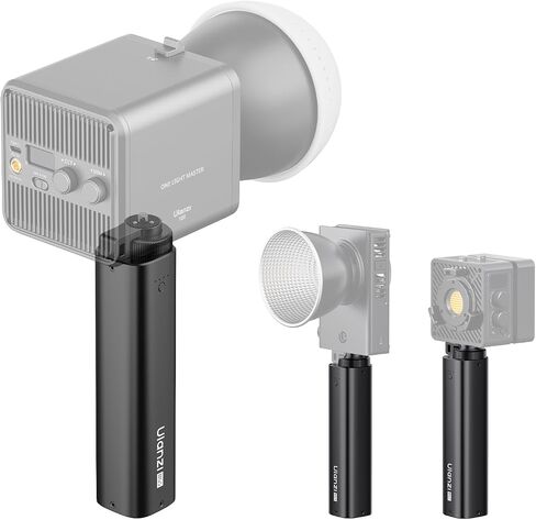 ULANZI BG5 Handheld Battery Grip and 40W Portable RGB Video Light in Saudi Arabia