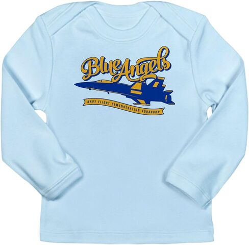 تي شيرت CafePress US Navy Blue Angels P طويل الأكمام للرضع تي شيرت لطيف بأكمام طويلة للأطفال الرضع in Kuwait