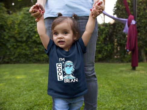 تي شيرت Go All Out I'm A Cool Bean Funny Cute Jelly Bean للأطفال الصغار الصغار in Saudi Arabia