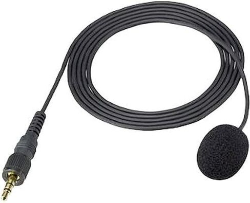 Sony ECM-X7BMP Electret Condenser Lavalier Microphone – Pro Lapel Mic with 1/8 Mini Jack for UWP Transmitters– for Presentations, Theater, & Broadcast | Mini Jack to XLR Converter | Cable Ties | More in Saudi Arabia