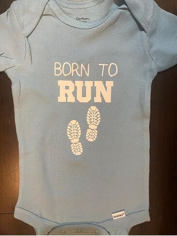 بدلة للرضع من Born to run ® Marathon Runner قطعة واحدة للجري in Saudi Arabia