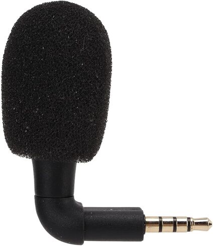 Keenso Mini Audio Mic 3.5mm Jack Lavalier Tie ClampHolder ميكروفون - ميكروفون صغير متعدد الاتجاهات لإنتاج فيديو صغير، قابلية تطبيق واسعة in Kuwait