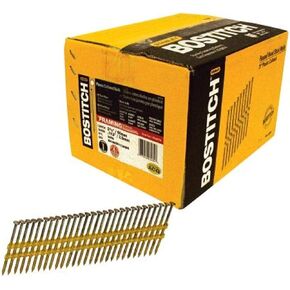 بوستيتش RH-S8DR113HDG رأس مستدير. 2-3/8 بوصة × 0.113 بوصة × 21 درجة مسمار تأطير مجلفن ذو ساق حلقية من البلاستيك (5000 لكل صندوق) in Kuwait