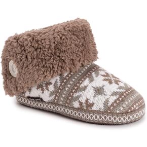 MUK LUKS Women's Melinda Cuff Boot Slipper in Saudi Arabia