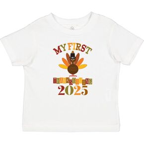 inktastic 2025 Babys 1st Thanksgiving Baby T-Shirt in Kuwait