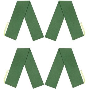 4 قطع 3.93FTx 7.5IN أكياس رمل طويلة من القماش - أكياس رمل سميكة من القماش للحماية من الفيضانات مع شريط مطاطي لنافذة الباب in Kuwait