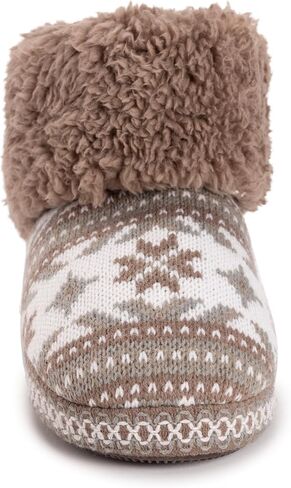 MUK LUKS Women's Melinda Cuff Boot Slipper in Saudi Arabia