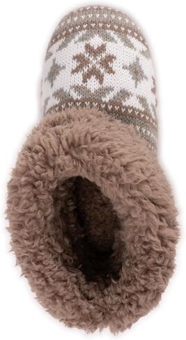 MUK LUKS Women's Melinda Cuff Boot Slipper in Saudi Arabia