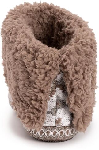 MUK LUKS Women's Melinda Cuff Boot Slipper in Saudi Arabia