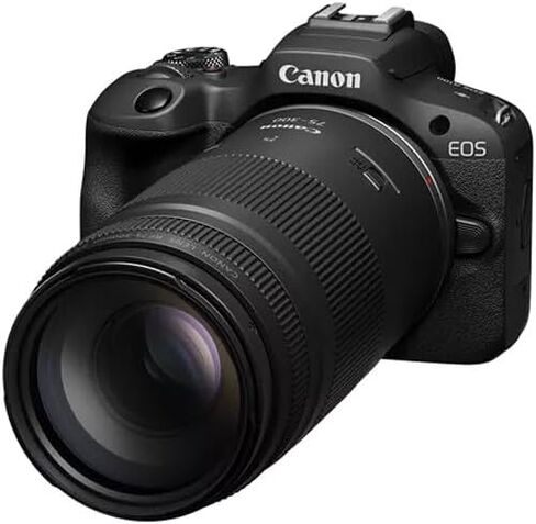 عدسة كانون RF 75-300 ملم f/4-5.6| تكبير تليفوتوغرافي صغير الحجم مع نطاق بؤري متعدد الاستخدامات وتركيز تلقائي سلس| رائعة للتصوير الفوتوغرافي أثناء ممارسة الرياضة والحياة البرية والتصوير اليومي (7155C002) + محول EF-EOS R + حقيبة + بطاقة سعة 64 جيجابايت in Kuwait