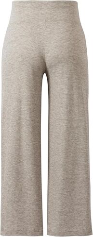Maternity Lounge Pants for Women - Over The Belly Pregnancy Pants with Pockets, Stretchy Soft Wide Leg Pajama Pants in Saudi Arabia