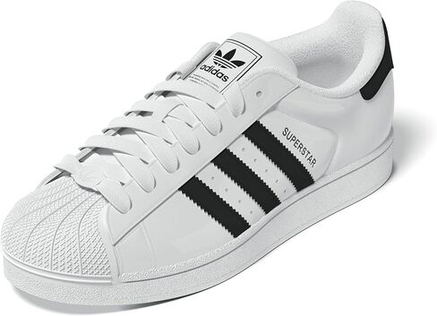 أديداس للجنسين Superstar II FTWR أبيض أسود/أبيض FTWR 9.5 US in Kuwait