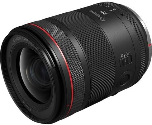 عدسة كانون RF 20 ملم f/1.4 L VCM | سلسلة L-Series فائقة الاتساع مع فتحة f/1.4 ساطعة وتركيز تلقائي سريع وبصريات متقدمة | للمناظر الطبيعية والهندسة المعمارية والتصوير الفلكي + حقيبة كتف + بطاقة 64 جيجابايت in Saudi Arabia