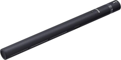 ميكروفون Sony ECM-678/9X - ميكروفون احترافي بمكثف إلكتريت XLR بتصميم منخفض الضوضاء - مثالي للأفلام والبث والتسجيل الميداني + روابط الكابلات + قطعة قماش من الألياف الدقيقة + منظف الميكروفون in Saudi Arabia