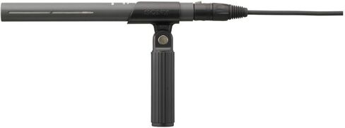ميكروفون قصير ECM-673 من سوني - ميكروفون مكثف كهربائي خفيف الوزن مع وصلة XLR - صوت احترافي للبث والمقابلات والتسجيل الميداني + روابط الكابلات + منظف الميكروفون + المزيد in Saudi Arabia
