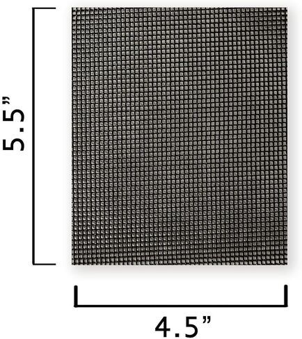 Sanding Mesh Sandpaper Sheets 12 Pack, 4.5 x 5.5 Inch Sanding Net Sheets, Grit 220, Ultra Fine Sandpaper Mesh for Polishing Wood, Drywall, and Metal in Saudi Arabia