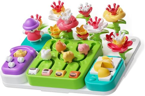 auby Busy Board 3.0 لعبة حسية تعليمية قابلة للفصل والتجميع للأطفال الصغار من سن 1 إلى 6 سنوات - لوحة أنشطة تعليمية محمولة مع 7 أدوات مناسبة للسفر، وتنمية المهارات الحركية الدقيقة in Kuwait