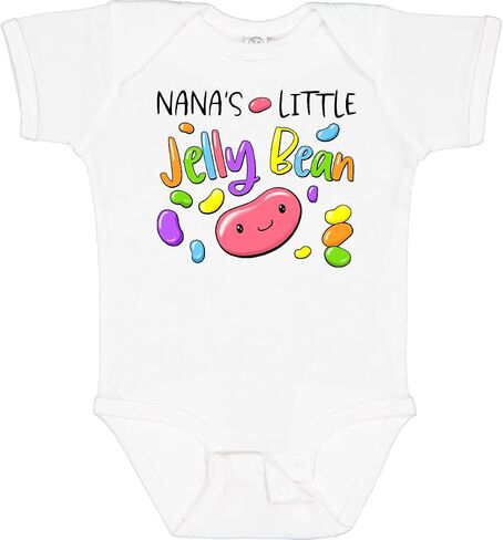 inktastic Nana's Little Jellybean Cute Easter Candy Baby Bodysuit in Saudi Arabia
