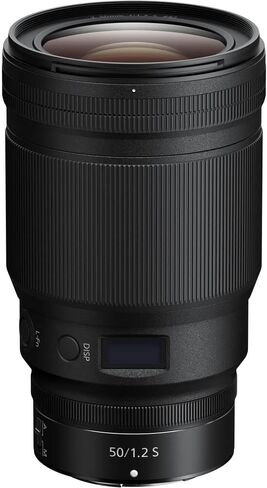 Nikon NIKKOR Z 50mm f/1.2 S Standard Prime Lens Z Cameras (20095) + Filter Kit + Cap Keeper + Cleaning Kit (Renewed) in Saudi Arabia