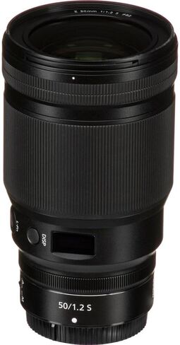 Nikon NIKKOR Z 50mm f/1.2 S Standard Prime Lens Z Cameras (20095) + Filter Kit + Cap Keeper + Cleaning Kit (Renewed) in Saudi Arabia