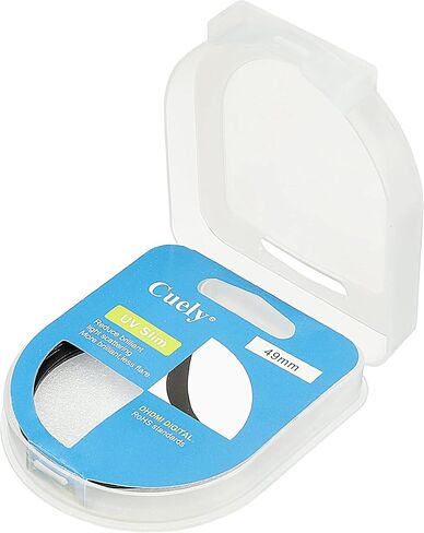 UV Lens Filters, 49mm Slim Frame Multi-Coated Protective Lenses Filter for Camera Photography Accessories in Saudi Arabia