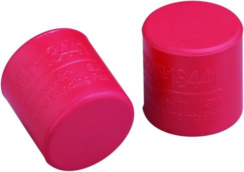 3M Finesse-it Hand Sanding Pad, 50199, 1-1/4 in, Soft Black Vinyl Face in Saudi Arabia