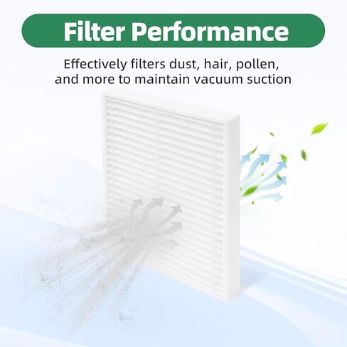 8 Pack Replacement Filter Compatible with iRobot Roomba 104/105 / Essential Series Q011, Q0120, Q0520, Y0110, Y0140, Y051020 Robot Vacuum Spare Parts Accessories in Kuwait