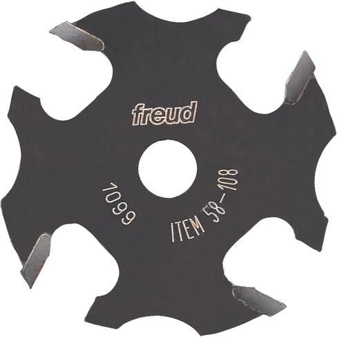 Freud 58-108: 9/16" depth x 1/8" Slot Four Wing Slotting Cutter in Saudi Arabia