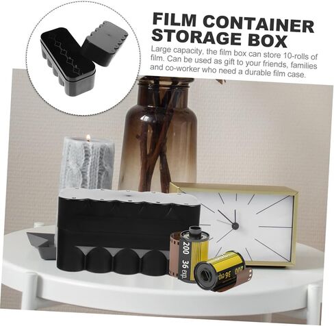 Uonlytech Hard Case Film Storage Box for Plastic Film Canisters Container Compact and Lightweight Organizer for Photography in Saudi Arabia
