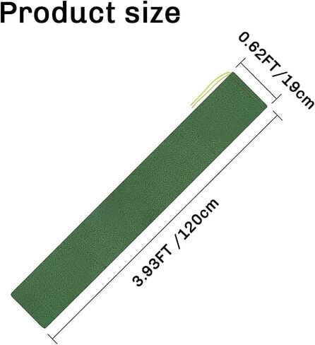 4 قطع 3.93FTx 7.5IN أكياس رمل طويلة من القماش - أكياس رمل سميكة من القماش للحماية من الفيضانات مع شريط مطاطي لنافذة الباب in Kuwait