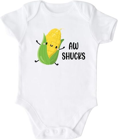 Aw Shucks Baby Onesie® Cute Corn Baby Outfit for Baby Shower Gift for Newborn 51 in Kuwait