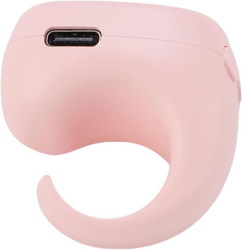 Tangxi Phone Scrolling Ring Remote Control، أداة تحويل الصفحات اللاسلكية لكاميرا الهاتف اللوحي، بلوتوث 5.3 ماوس حلقة إصبع هوائية مع لوحة لمس (أسود) in Kuwait