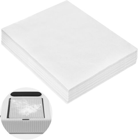 100 Sheets Nail Dust Collector Sheets,Disposable Nail Dust Filters,Dust Collector Filter for Most of Nails Dusts Collector Machine Spa Salon Tech Nails Supplies Accessories(White) in Saudi Arabia