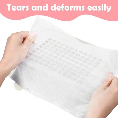 100 Sheets Nail Dust Collector Sheets,Disposable Nail Dust Filters,Dust Collector Filter for Most of Nails Dusts Collector Machine Spa Salon Tech Nails Supplies Accessories(White) in Saudi Arabia