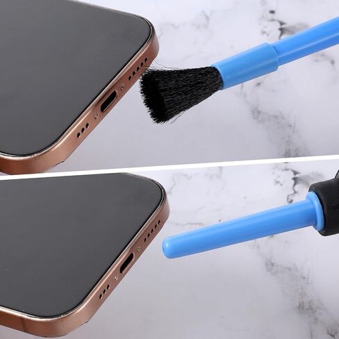 Air Blower Pump Cleaning Tools with Soft Brush, 2 Pcs Manual Air Blower Bulb Cleaner Cleaning Accessories for Cameras Filters Eyepieces Keyboards Records Cell Phones in Saudi Arabia