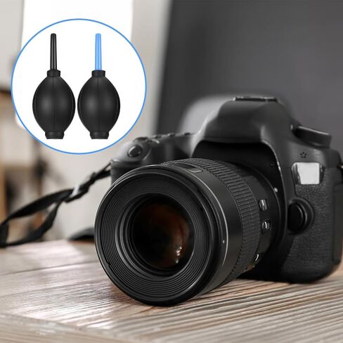 Air Blower Pump Cleaning Tools with Soft Brush, 2 Pcs Manual Air Blower Bulb Cleaner Cleaning Accessories for Cameras Filters Eyepieces Keyboards Records Cell Phones in Saudi Arabia