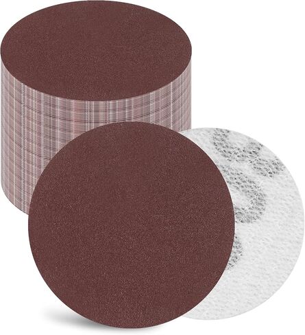 100 Pcs Sanding Disc 1 Inch Hook and Loop Round 800 Grit Sandpaper Woodworking Metal Polishing in Saudi Arabia