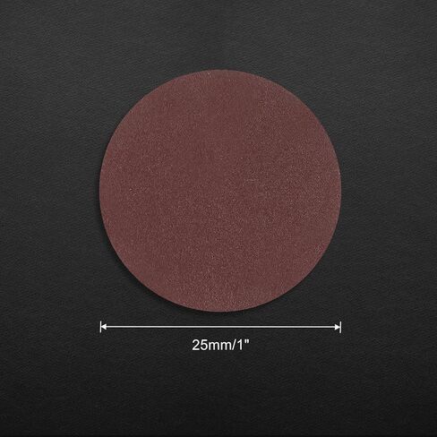 100 Pcs Sanding Disc 1 Inch Hook and Loop Round 800 Grit Sandpaper Woodworking Metal Polishing in Saudi Arabia