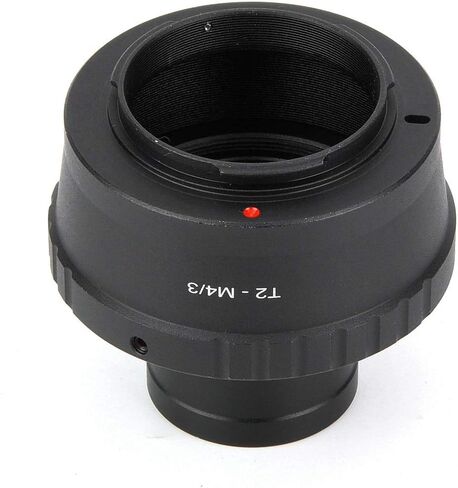 CHICIRIS T2-M4/3 Metal Telescope Mount Adapter for M4/3 Camera Lightweight Portable Durable 1.25 Inch Eyepiece, Microscope Connection in Saudi Arabia