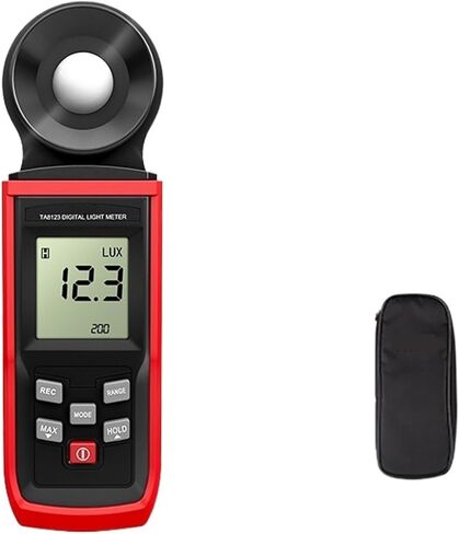 TA8121/TA8123 Light Meter Photography Digital Luxmeter Integrated Lighting Meter Lux/Fc Photometer Environmental Tester (Color : TA632B) in Saudi Arabia