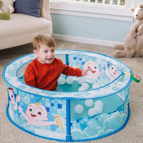مركز اللعب CoComelon Bath Time Sing Along Play Center - خيمة Ball Pit مع 20 كرة لعب إضافية وموسيقى - Sunny Days Entertainment in Kuwait